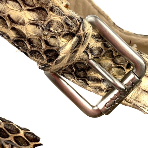 KORS Michael Kors Cynthia Embossed Leather Espadrille‎ Wedge Sandals - Picture 6 of 12